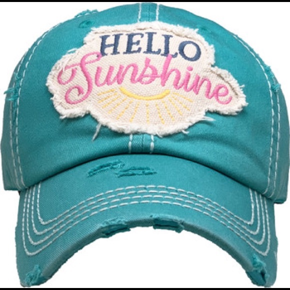 HELLO SUNSHINE VINTAGE BALLCAP - Picture 3 of 11